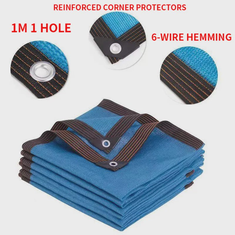 UV-Bestendige Schaduwdoek HDPE - Koffiebruin - Zonwering voor Tuin, Balkon & Auto