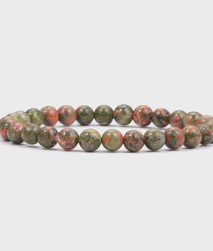Natuurstenen Armband 6mm Kralen - Unisex Kristal & Edelsteen Armband