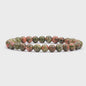 Natuurstenen Armband 6mm Kralen - Unisex Kristal & Edelsteen Armband