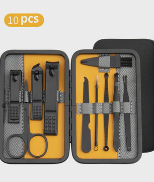 Professionele Manicure & Pedicure Set - 10/15/25 Stuks - Roestvrij Staal - Inclusief Draagbare Koffer