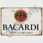 Vintage Metalen Bord - Decoratieve Wanddecoratie voor Pub, Keuken, Bar & Man Cave