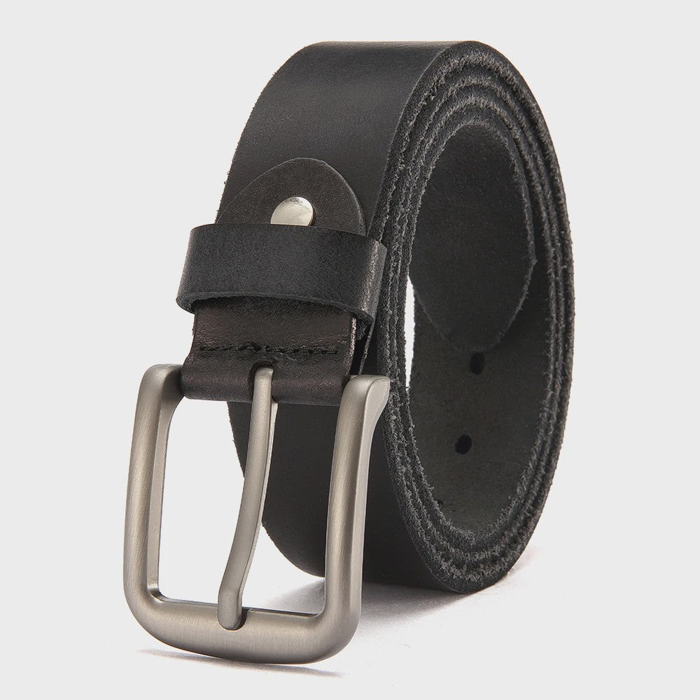 Luxe Heren Riem van Echt Leer - Stijlvolle Casual & Zakelijke Accessoire