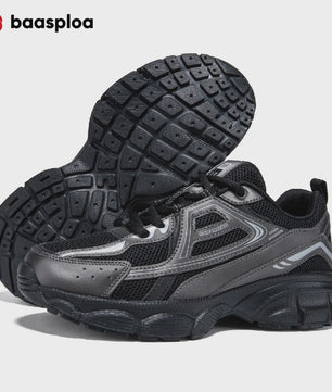 Baasploa Dames Sportschoenen - Lichtgewicht Ademende Hardloopsneakers met Anti-slip Zool