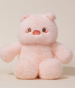 Knuffelkoe Pluche Zittend - Zacht en Warm Kindermaatje - Decoratie Cadeau