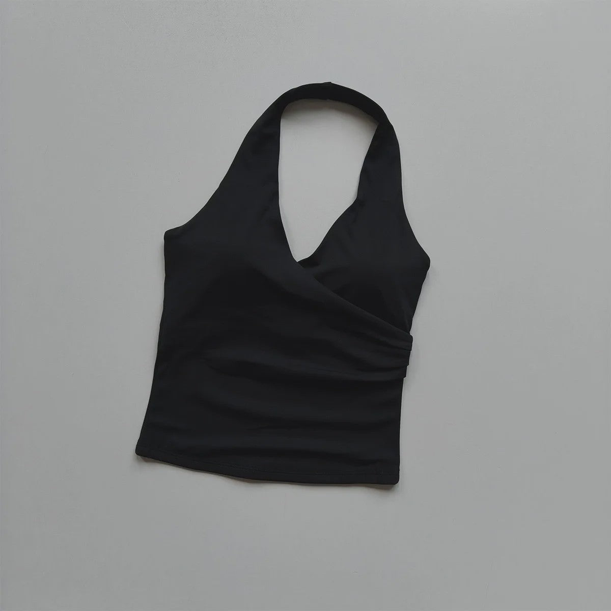 Comfortabele Sport BH met V-hals en Halter Nek - Ademend & Stijlvol
