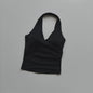 Comfortabele Sport BH met V-hals en Halter Nek - Ademend & Stijlvol