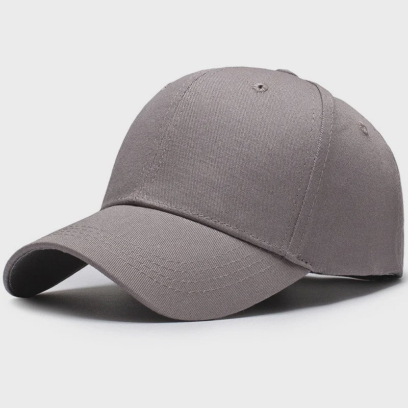 Uniseks Katoenen Baseball Cap met Verstelbare Metalen Gesp - Veel Kleuren