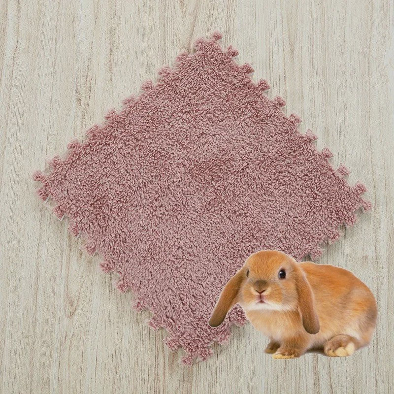 Set van 10 Waterdichte & Absorbente Bodembedekking Matten voor Kleine Huisdieren (Konijn, Cavia)