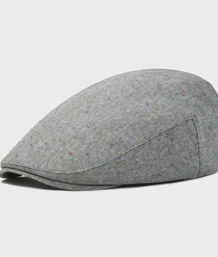 Heren Katoenen Zomer Pet - Ivy Gatsby Stijl Flat Cap