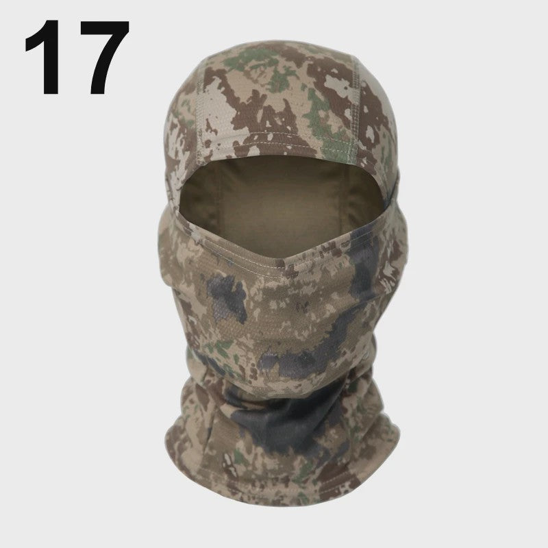 Multicam Camouflage Balaclava - Volledig Gezicht Hoofddeken voor Skiën, Fietsen & Outdoor
