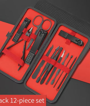 Professionele Manicure & Pedicure Set - 25 Delig - Roestvrij Staal