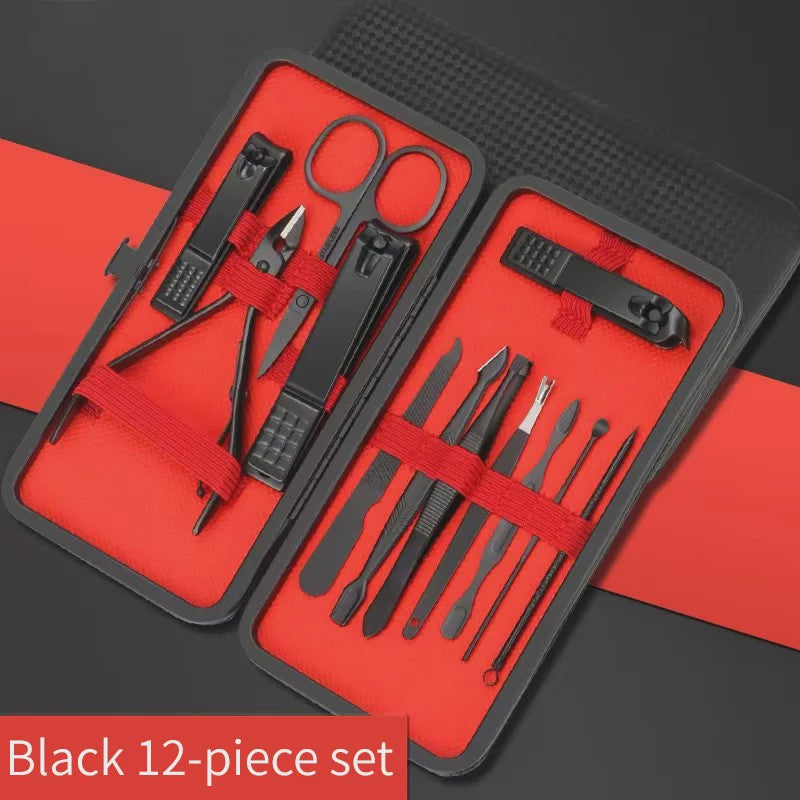 Professionele Manicure & Pedicure Set - 25 Delig - Roestvrij Staal
