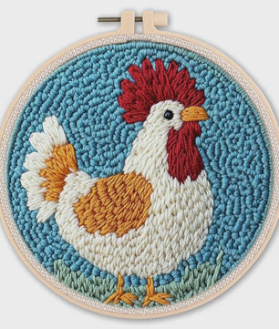 Punch Needle Borduurpakket - Dieren & Patronen - DIY Knutselset voor Beginners