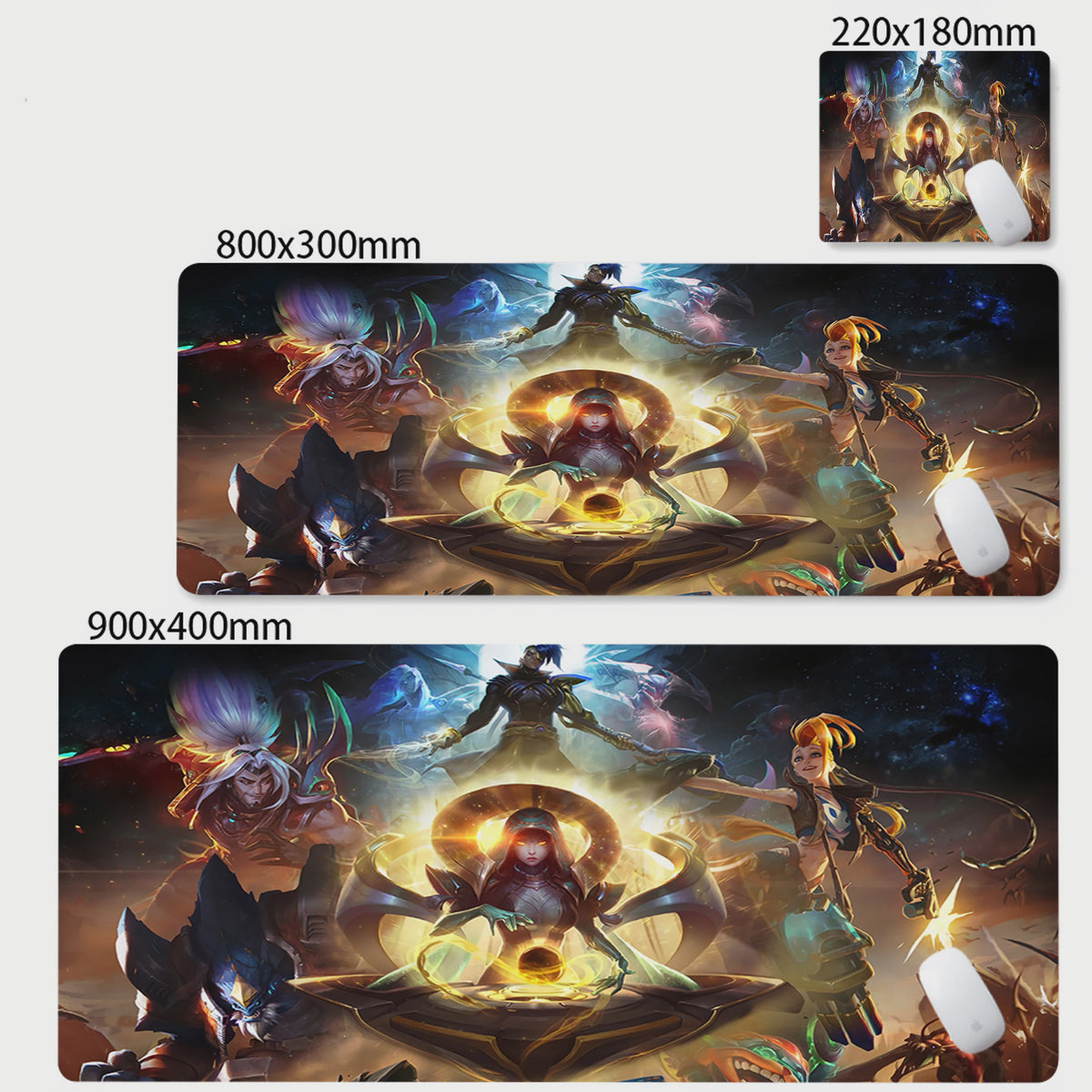 League of Legends XXL Gaming Muismat - Anti-slip Bureau Mat voor PC & Laptop