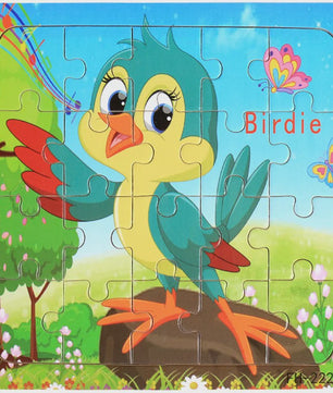 Houten 3D Puzzel Set - 20 Stuks - Dieren & Voertuigen - Educatief Montessori Speelgoed voor Kinderen 3-6 Jaar