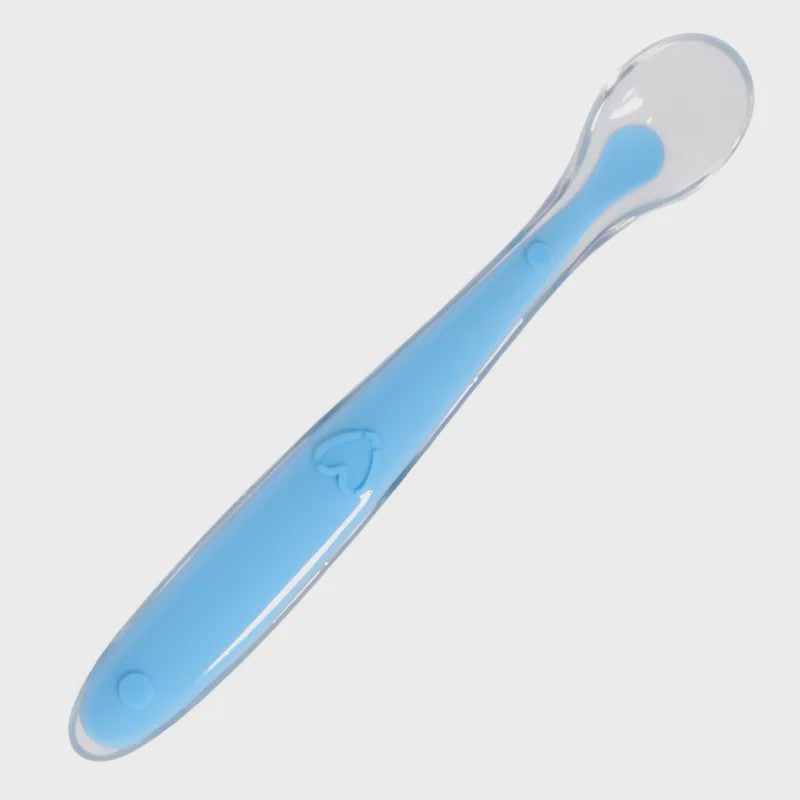 Zachte Siliconen Baby Lepel - Ideaal voor Voedingstraining en Eerste Hapjes