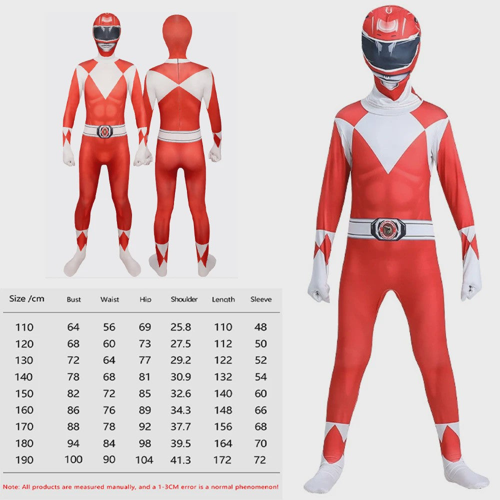 Samurai Sentai Shinkenger Rangers Cosplay Jumpsuit - Compleet Ranger Kostuum
