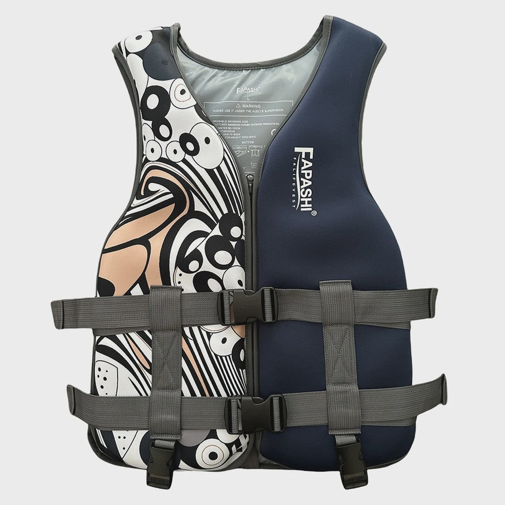 CE Neopreen Reddingsvest voor Volwassenen (60-120 kg) - Veiligheid voor Watersport