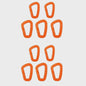 Tactische Karabijnhaak Clips D-Ring Gespen - Set van 1-10 Stuks voor Outdoor & Backpacking