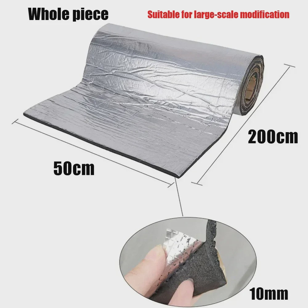 Geluidsisolatie & Warmte-isolerende Mat voor Auto - 2x0.5M