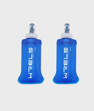 Opvouwbare Siliconen Waterfles 500ml met Rietje - BPA-vrij voor Sport & Reizen