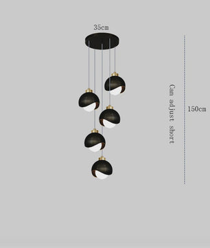 Moderne Hanglamp Glas Bol LED - Sfeervolle Verlichting voor Slaapkamer, Eetkamer & Keuken