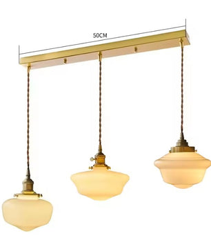 Japanse Glazen Hanglamp – Minimalistisch Nordic Design – LED E27 – Verstelbaar Snoer 200 cm – Sfeervolle Interieurverlichting