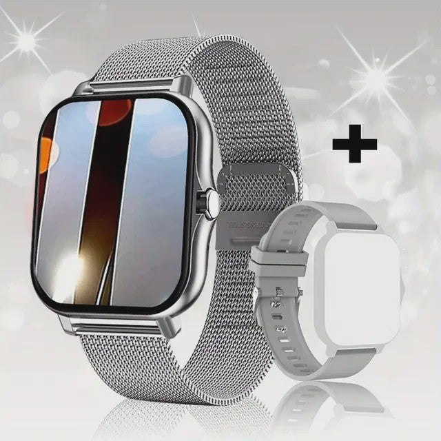 Lenovo Smartwatch 1.83'' - Waterdicht, Fitness Tracker, Bellen & Gezondheidsmonitor (iOS/Android)
