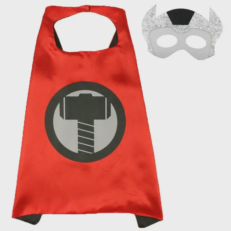 Superheld Cape en Masker Set - Kinderen - Cosplay Feest Accessoires