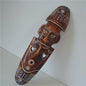 Handgesneden Afrikaans Houten Masker - Decoratieve Muurdecoratie met Tribale Kunst (50cm)
