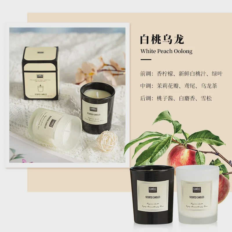 Geurkaars met Plantenextract - Aromatherapie & Luchtzuivering voor Huis en Slaapkamer