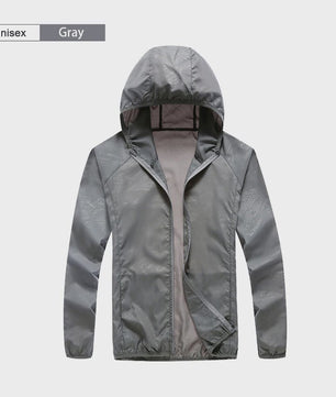 Unisex Waterdichte Outdoor Jas - Lichtgewicht Windjack met UV Bescherming