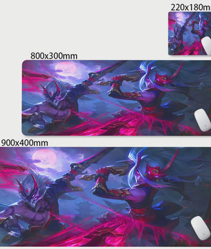 League of Legends XXL Gaming Muismat - Anti-slip Bureau Mat voor PC & Laptop