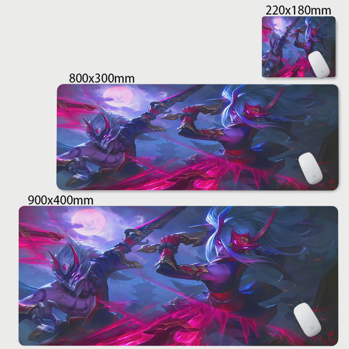 League of Legends XXL Gaming Muismat - Anti-slip Bureau Mat voor PC & Laptop