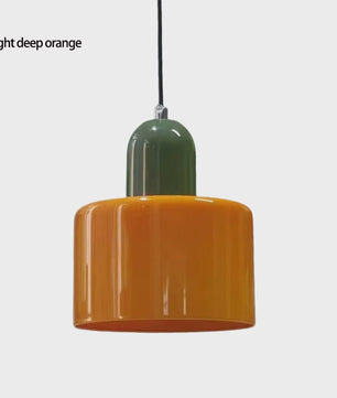 Moderne Glazen Hanglamp E27 - Sfeervolle Verlichting voor Slaapkamer, Nachtkastje of Bar