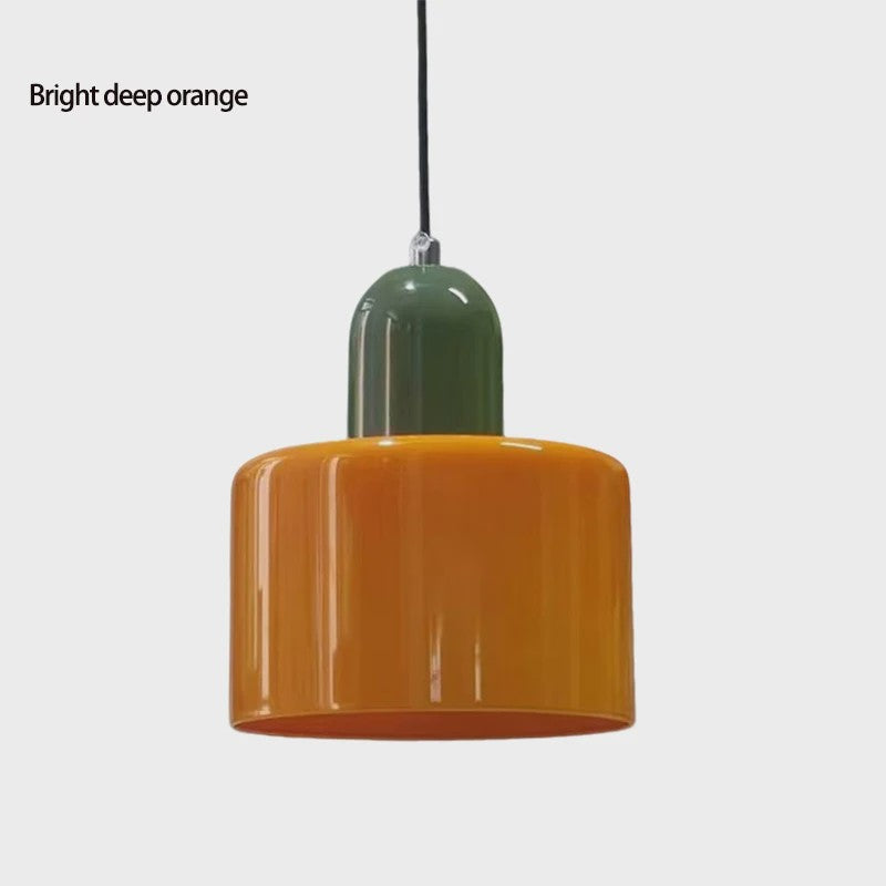 Moderne Glazen Hanglamp E27 - Sfeervolle Verlichting voor Slaapkamer, Nachtkastje of Bar