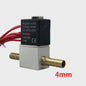Elektrische Solenoïde Klep 12V/24V/220V - 2/2 Weg Normaal Gesloten - 6mm/8mm Slangaansluiting