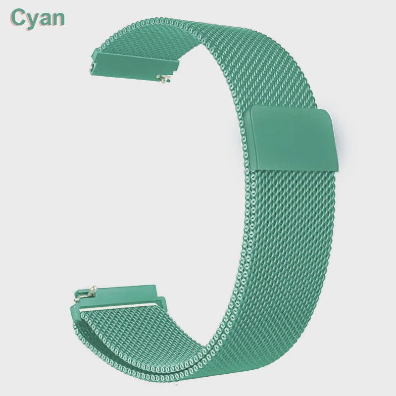Milanese RVS Horlogeband 18mm 20mm 22mm voor Garmin Vivoactive Venu | Magnetische Sluiting