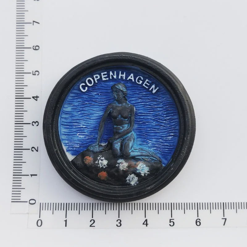 3D Koelkastmagneten Denemarken - Souvenir & Decoratie
