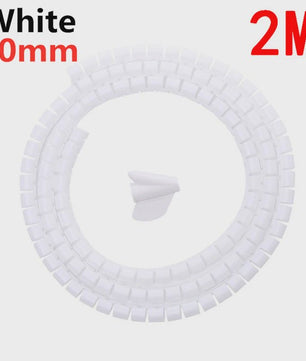 Flexibele Kabel Organizer Spiraal Beschermer - 2M/1M Lengte, 10mm/16mm Diameter