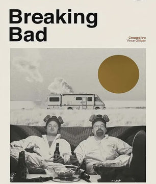 Breaking Bad Canvas Poster - Vintage Film Art Print voor Woonkamer Decoratie