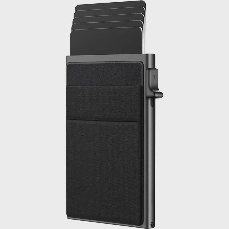 Slimme RFID Portemonnee Kaarthouder - Pop-up Aluminium Creditcard Wallet