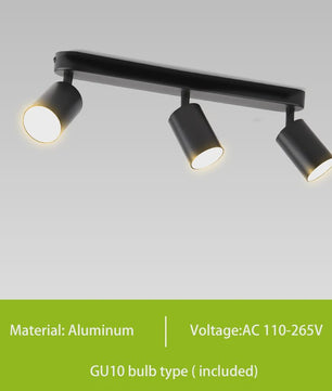 Verstelbare GU10 LED Spot Plafondlamp - Keuze uit 2, 3 of 4 Spots