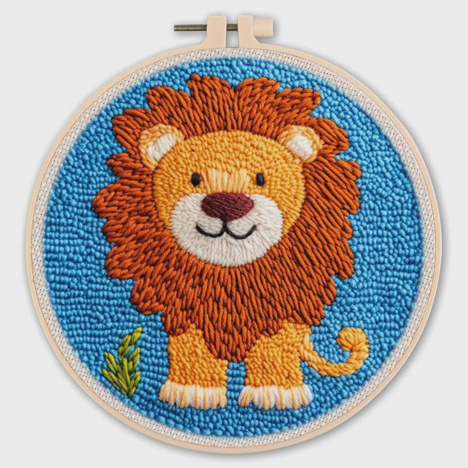 Punch Needle Borduurpakket - Dieren & Patronen - DIY Knutselset voor Beginners