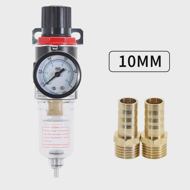 AFR2000 Pneumatische Compressor Luchtfilter & Drukregelaar met Olie/Waterafscheider