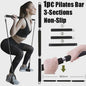 Fitness Bar met Weerstandsbanden: Complete Set voor Thuis & Pilates/Yoga Training