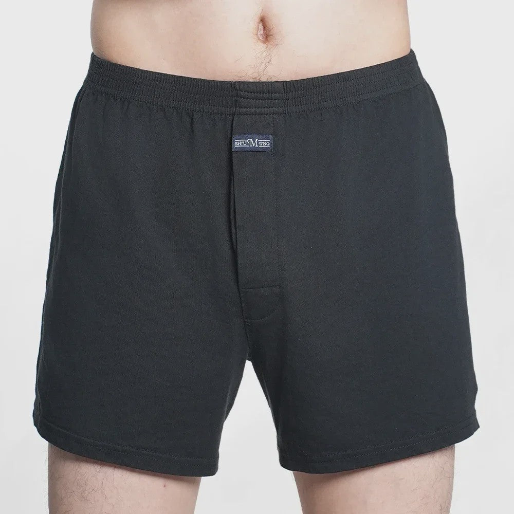 Herens Boxer Shorts van Puur Katoen - Comfortabel & Ruim - Geruit & Effen - Plus Size M-3XL