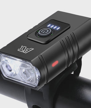 Oplaadbare Fietsverlichting LED Voorlamp Type-C, Waterdicht & 6 Modi