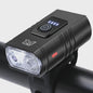 Oplaadbare Fietsverlichting LED Voorlamp Type-C, Waterdicht & 6 Modi