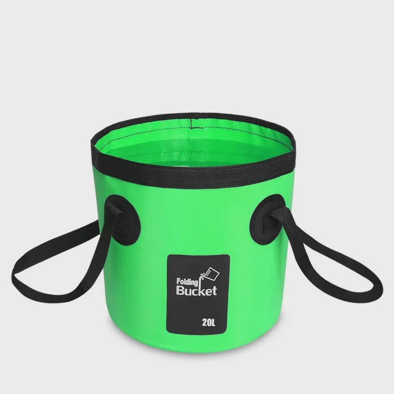 12L/20L Opvouwbare Emmer - Draagbare Wasbak voor Buiten, Auto & Reizen